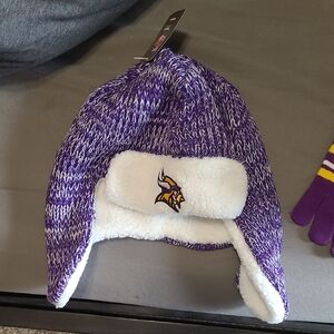 NWT - Reebok NFL Vikings winter hat